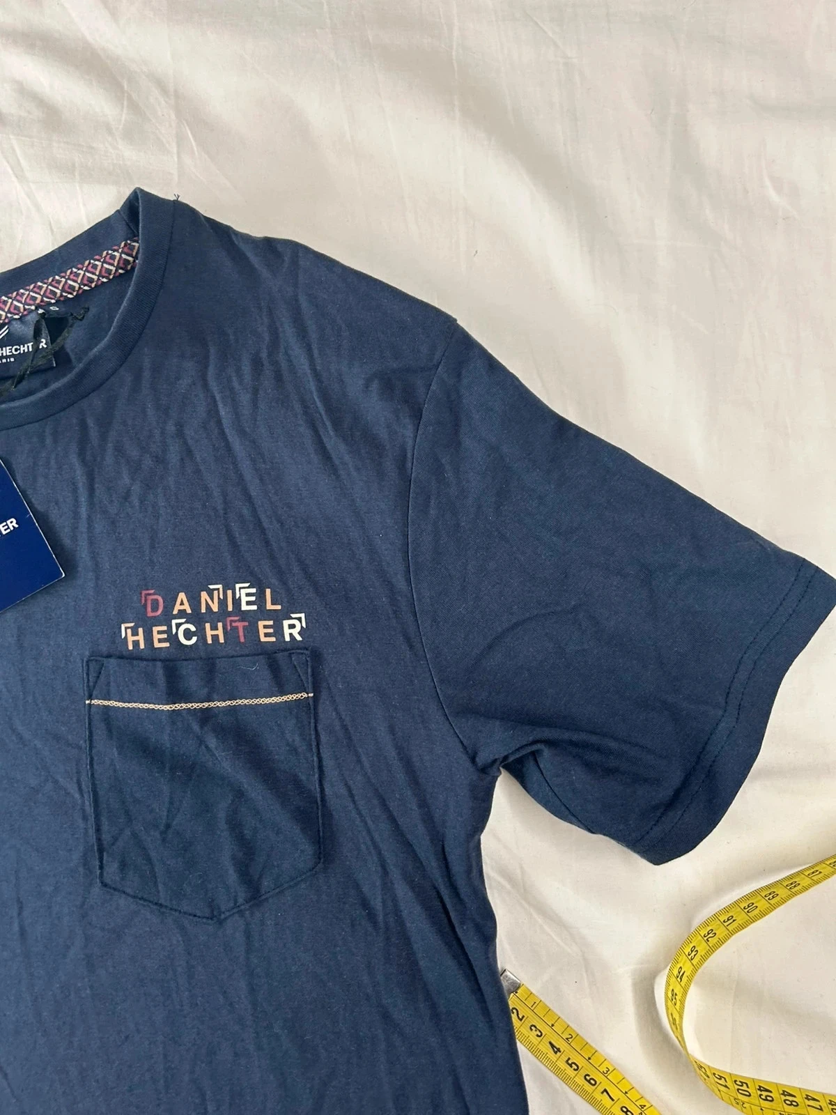 T-shirt vintage azul marinho Daniel hechter – photo 3